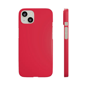 Crimson Red iPhone Case (Slim) iPhone 13 Matte Phone Case