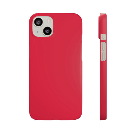 Crimson Red iPhone Case (Slim) iPhone 13 Matte Phone Case