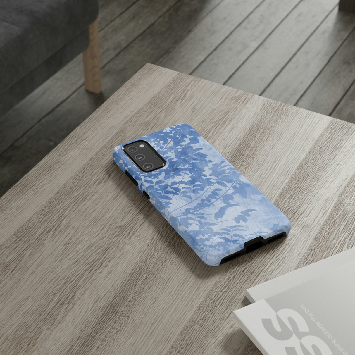 Blue Artistic Android Case (Protective) Phone Case