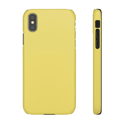 Arylide Yellow iPhone Case (Slim) iPhone XS Glossy Phone Case