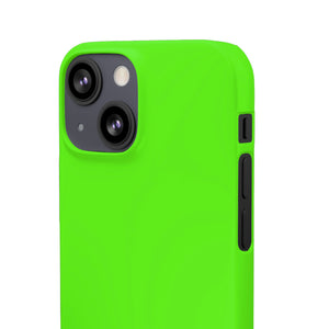 Bright Green iPhone Case (Slim) Phone Case