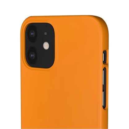 Dark Orange iPhone Case (Slim) Phone Case