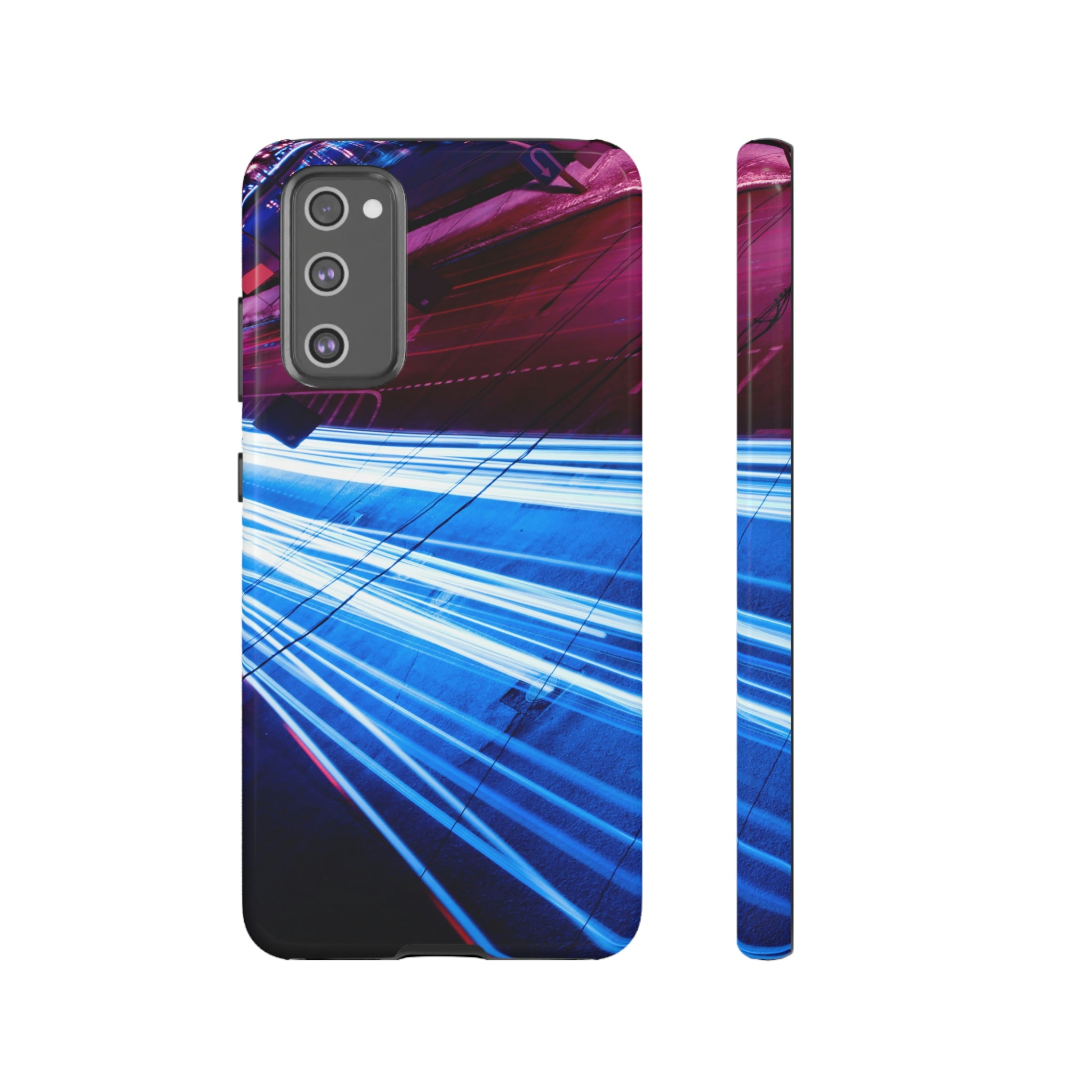 Night Streets Android Case (Protective) Samsung Galaxy S20 FE Glossy Phone Case