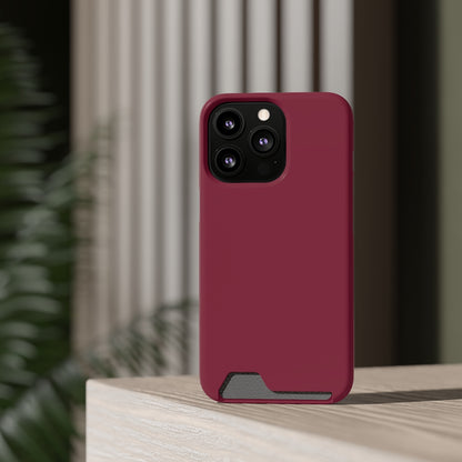 Claret iPhone Case (Card) Phone Case