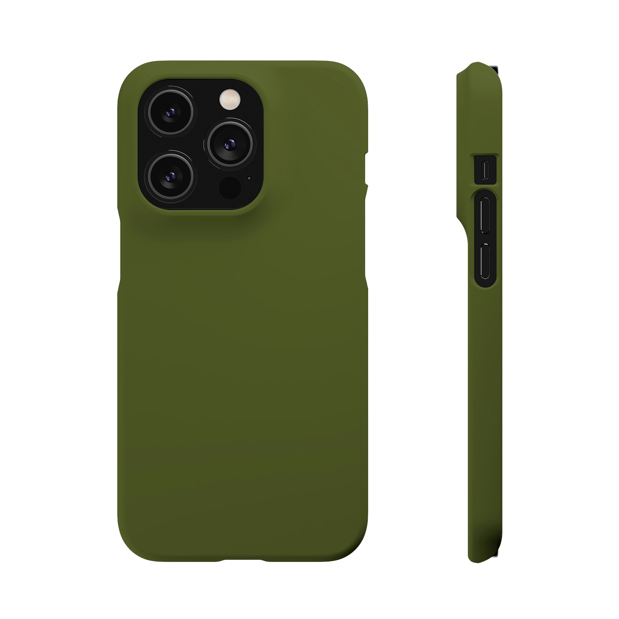 Army Green iPhone Case (Slim) iPhone 14 Pro Matte Phone Case