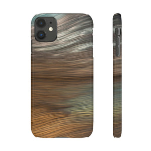 Silver Ink Art iPhone Case (Slim) iPhone 11 Glossy Phone Case