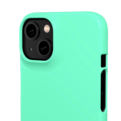 Aquamarine iPhone Case (Slim) Phone Case