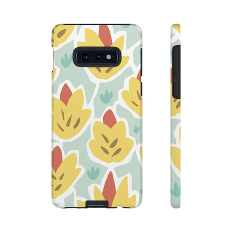 Summer Yellow Happy Flower Samsung Case (Protective) Samsung Galaxy S10E Glossy Phone Case