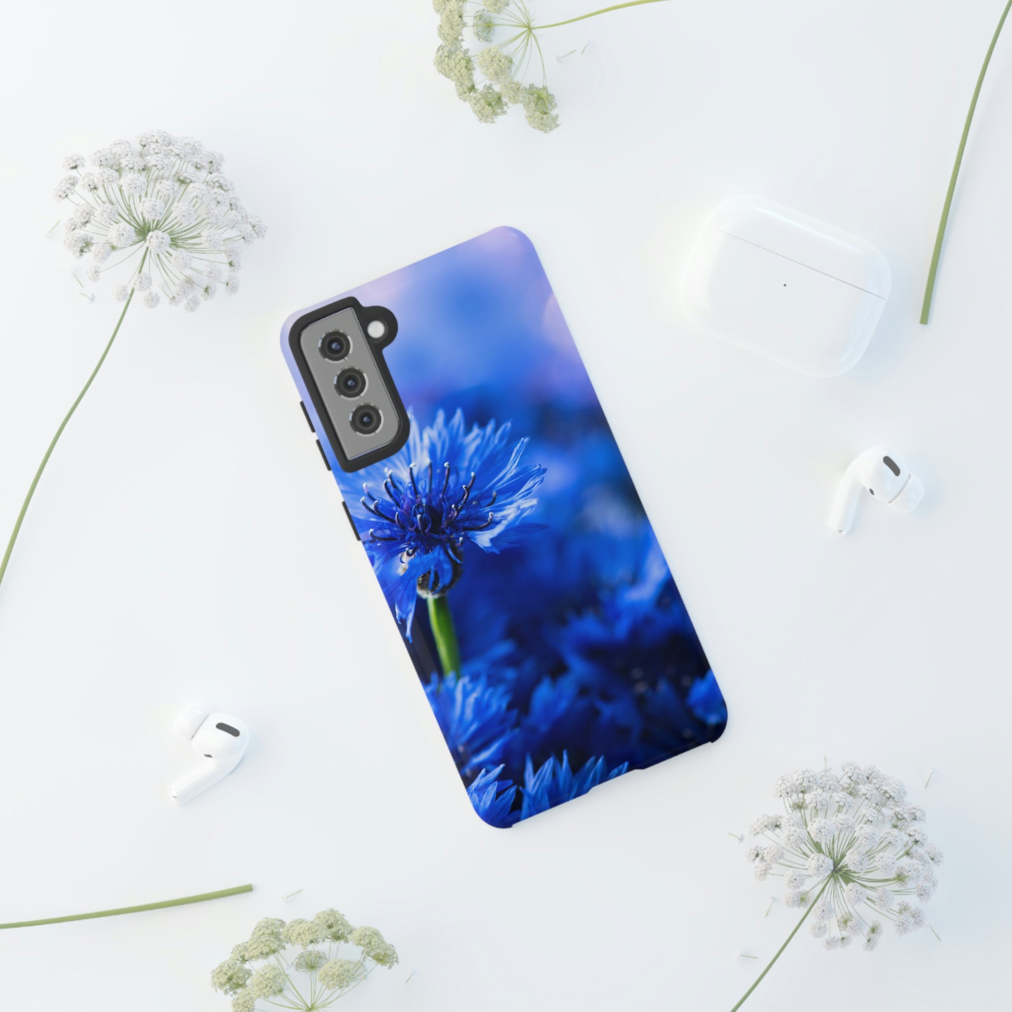 Cornflower Blue Android Case (Protective) Phone Case