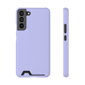 Lavender Blue Android Case (Card) Samsung Galaxy S22 Plus Matte Without gift packaging Phone Case