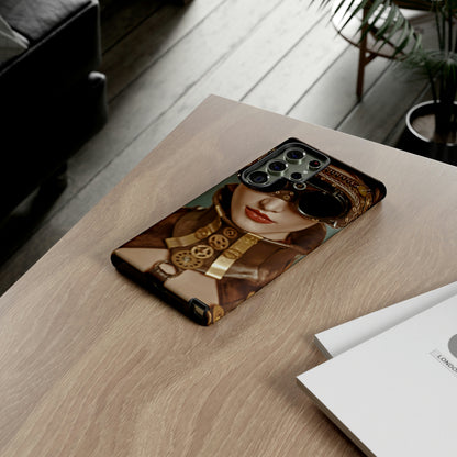 Steampunk Lady Android Case (Protective) Phone Case