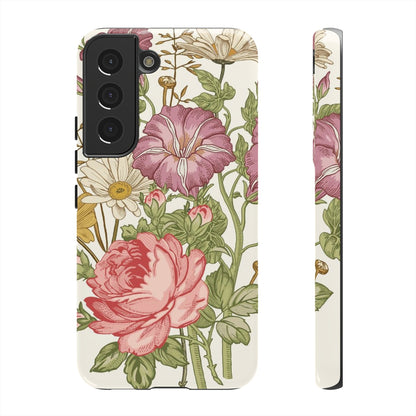 Bouquet Rose Vintage Flower Samsung Case (Protective) Samsung Galaxy S22 Glossy Phone Case