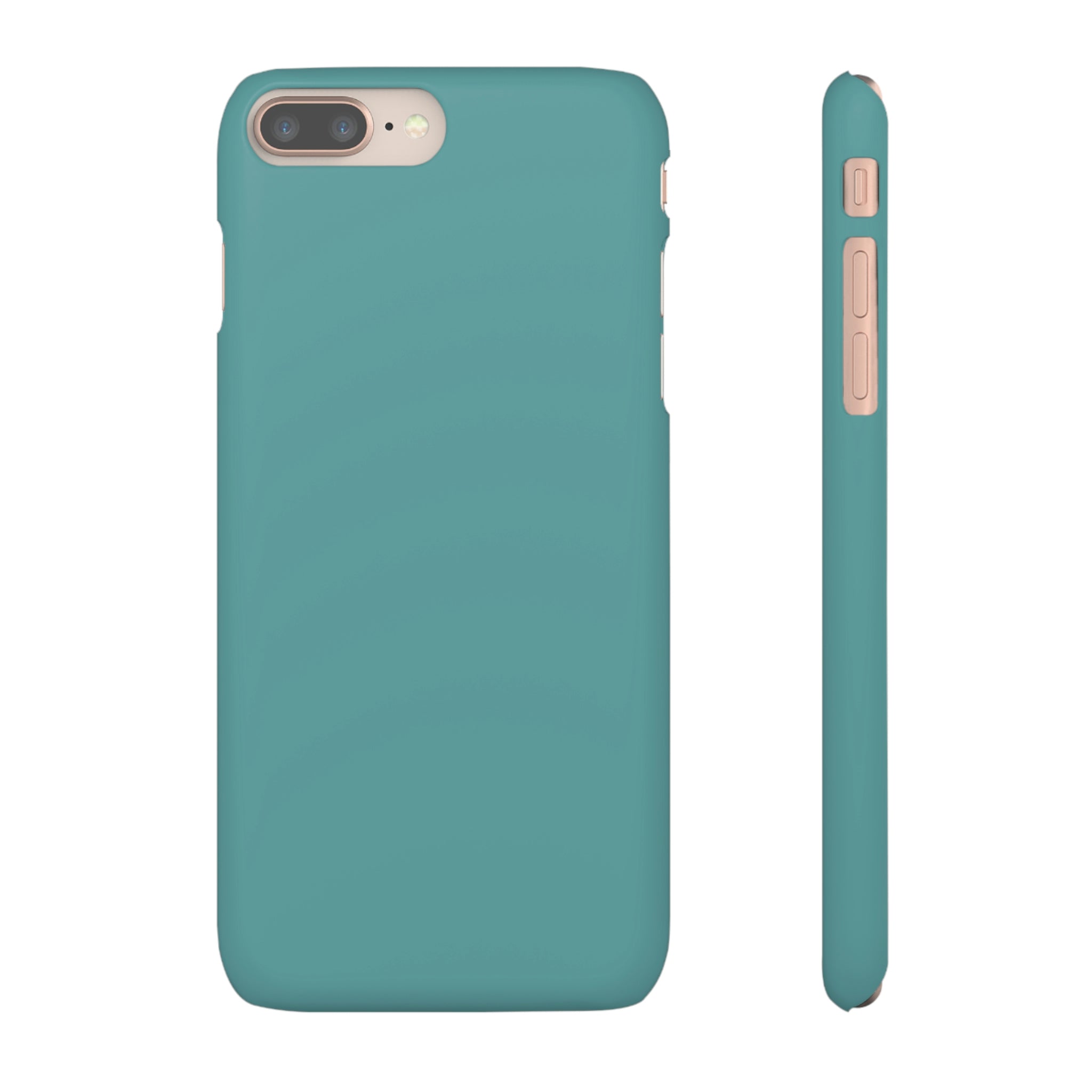 Cadet Blue iPhone Case (Slim) iPhone 8 Plus Matte Phone Case