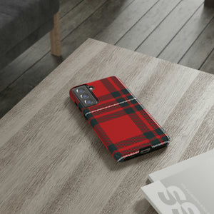 Plaid Pattern Red Android Case (Protective) Phone Case