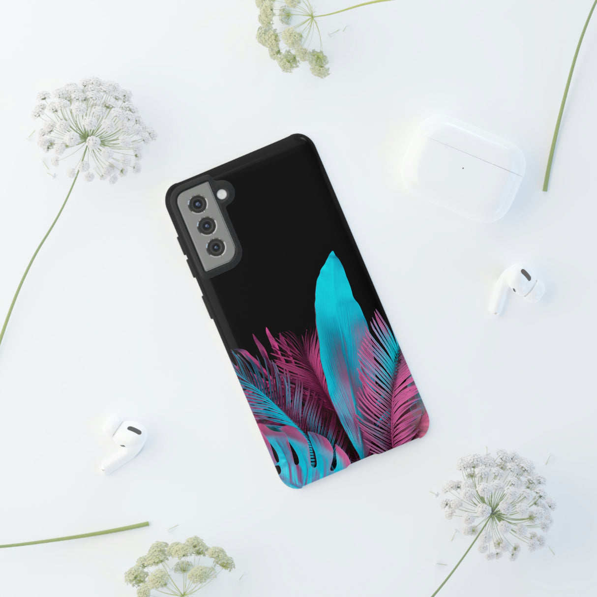 Neon Tropical Android Case (Protective) Phone Case