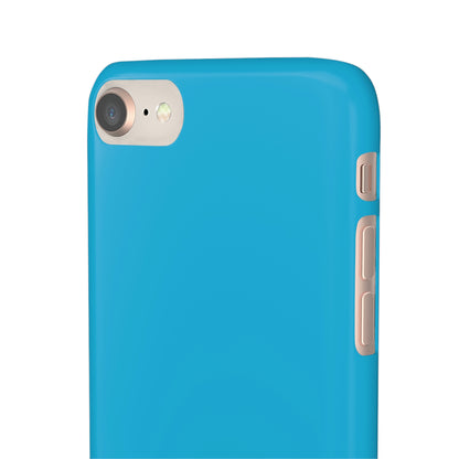 Bright Cerulean iPhone Case (Slim) Phone Case