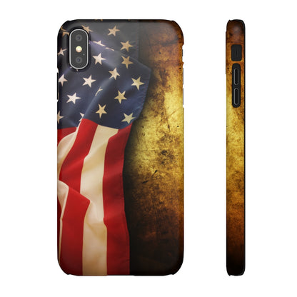 Close up of American flag Samsung/iPhone (Slim) Phone Case