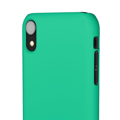 Caribbean Green iPhone Case (Slim) Phone Case