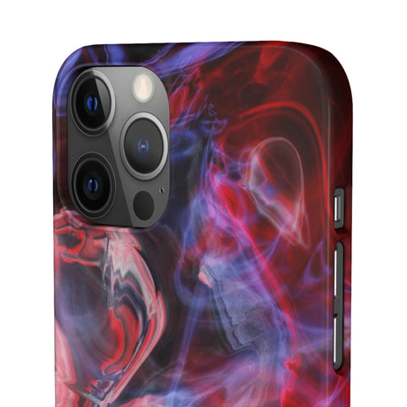 Red Marble iPhone Case (Slim) Phone Case