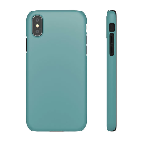 Cadet Blue iPhone Case (Slim) iPhone XS Matte Phone Case