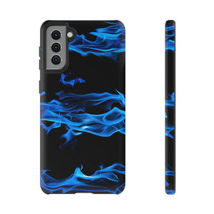 Blue Flames Club Android Case (Protective) Samsung Galaxy S21 Plus Matte Phone Case