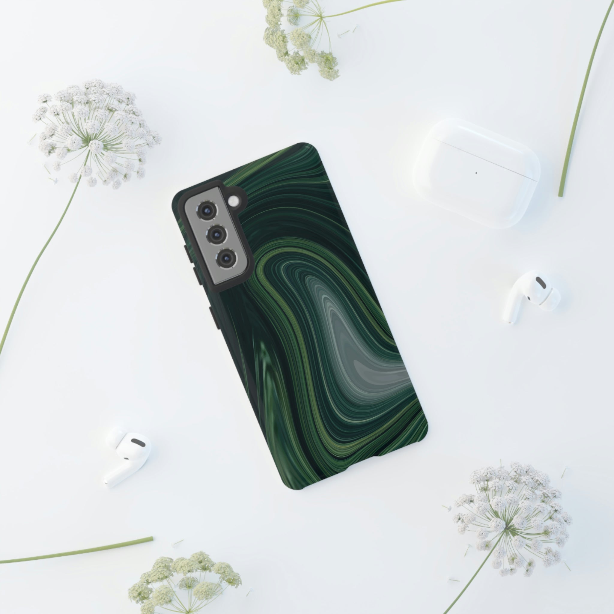 Green Marble Android Case (Protective) Phone Case