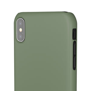 Camouflage Green iPhone Case (Slim) Phone Case