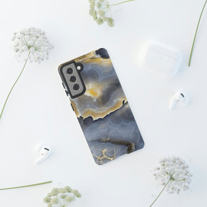 Marble Blue Gold Android Case (Protective) Phone Case