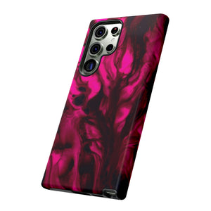 Bright Pink Ink Art Android Case (Protective) Phone Case