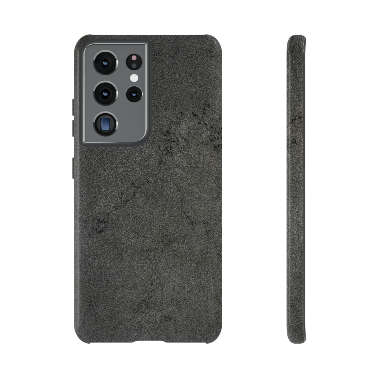 Steel Grey Granite Android Case (Protective) Samsung Galaxy S21 Ultra Glossy Phone Case