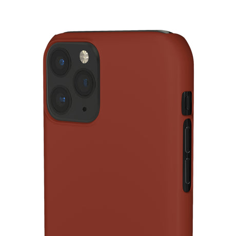 Burnt Umber iPhone Case (Slim) Phone Case