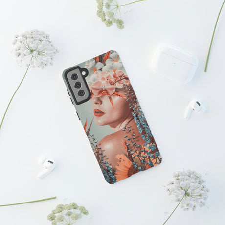 Contemporary Flowers Android Case (Protective) Phone Case