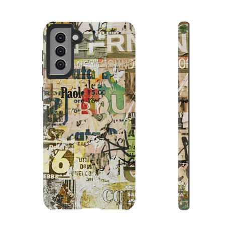 Grunge Vintage Poster Android Case (Protective) Samsung Galaxy S21 Plus Matte Phone Case