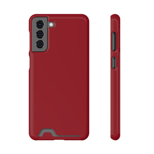 Carmine Red Samsung Case (Card) Samsung Galaxy S21 Plus Glossy Without gift packaging Phone Case