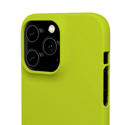 Acid Green iPhone Case (Slim) Phone Case