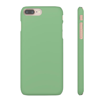 Dark Sea Green iPhone Case (Slim) iPhone 8 Plus Matte Phone Case