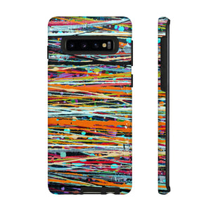 Stripe Art Android Case (Protective) Samsung Galaxy S10 Matte Phone Case