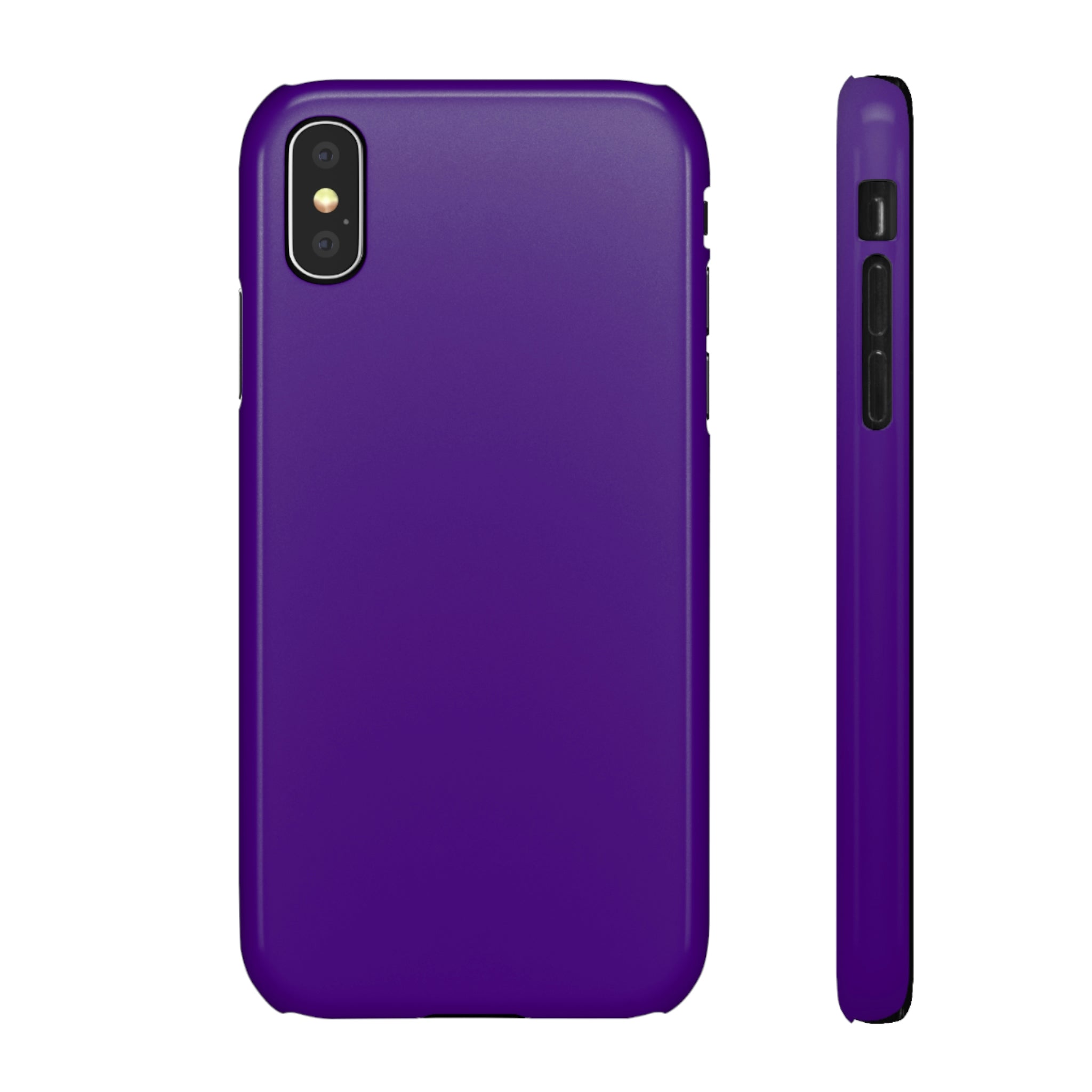 Indigo iPhone Case (Slim) iPhone X Glossy Phone Case