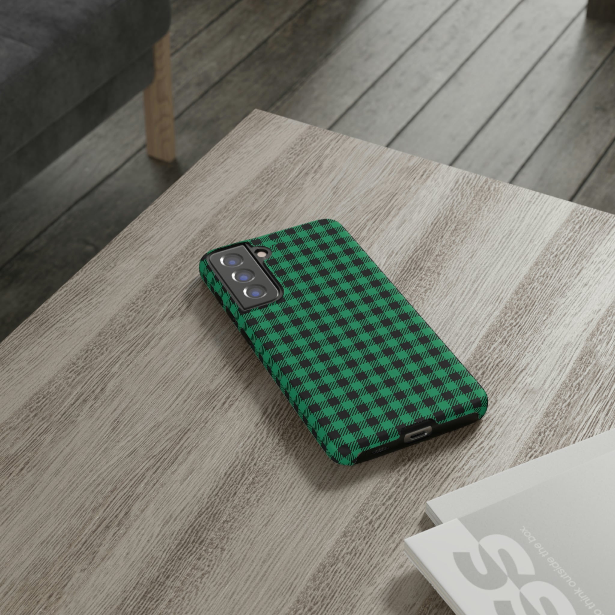 Green Flannel Android Case (Protective) Phone Case