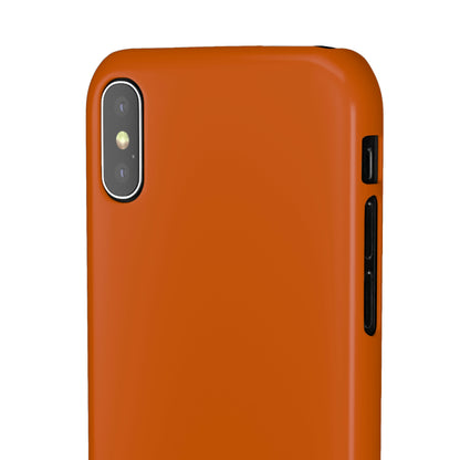 Burnt Orange iPhone Case (Slim) Phone Case