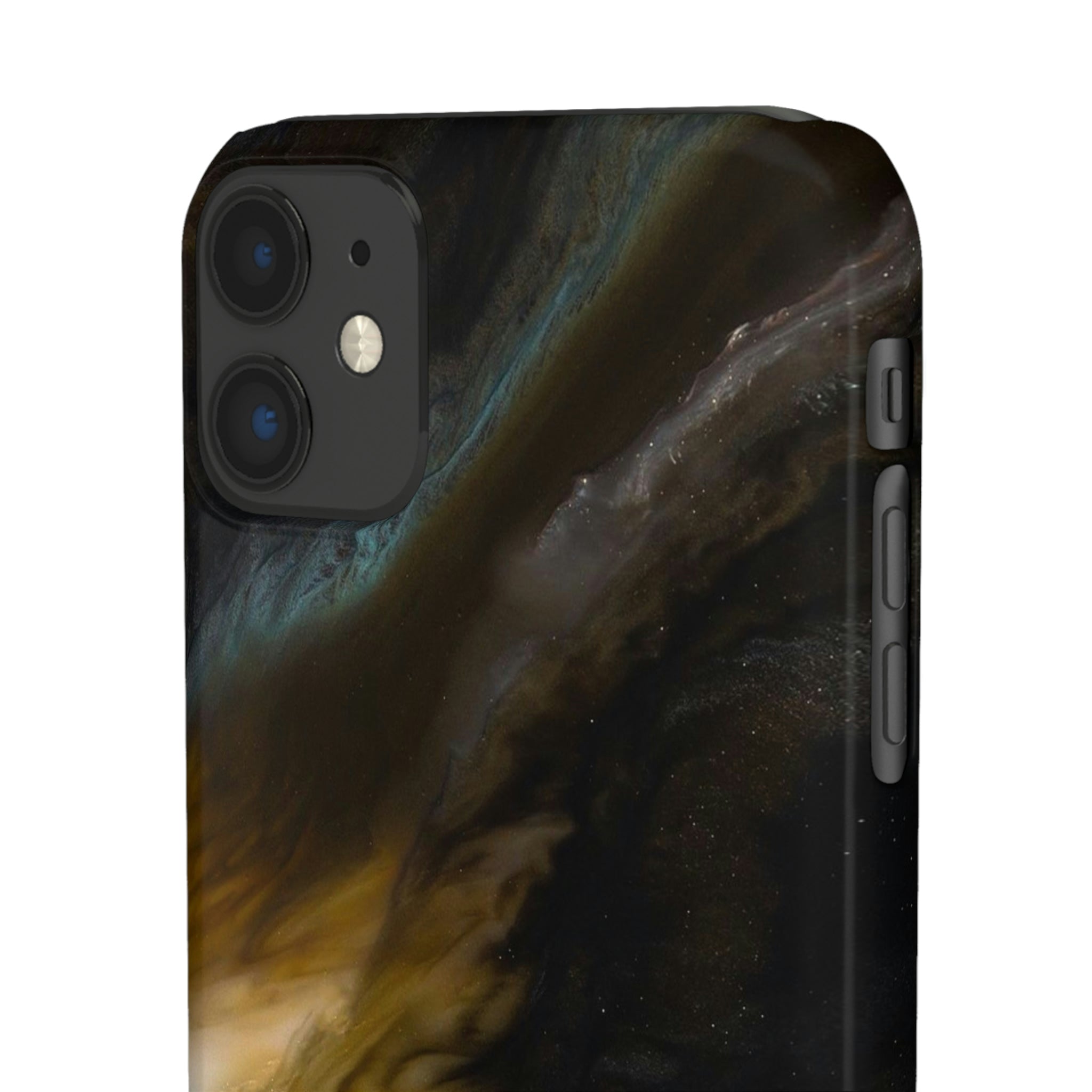 Midnight Shaddow Ink Art iPhone Case (Slim) Phone Case