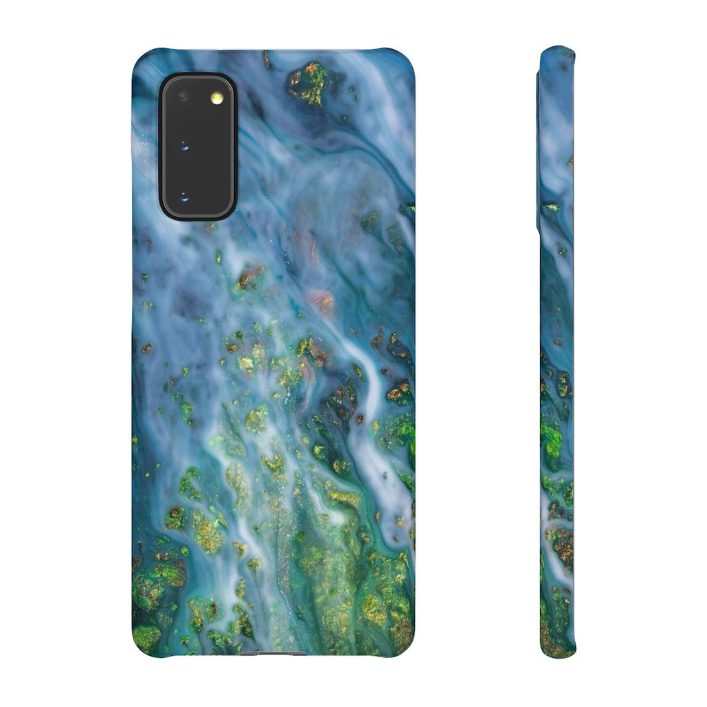 Forest Mist Ink Art Android Case (Slim) Samsung Galaxy S20 Matte Phone Case