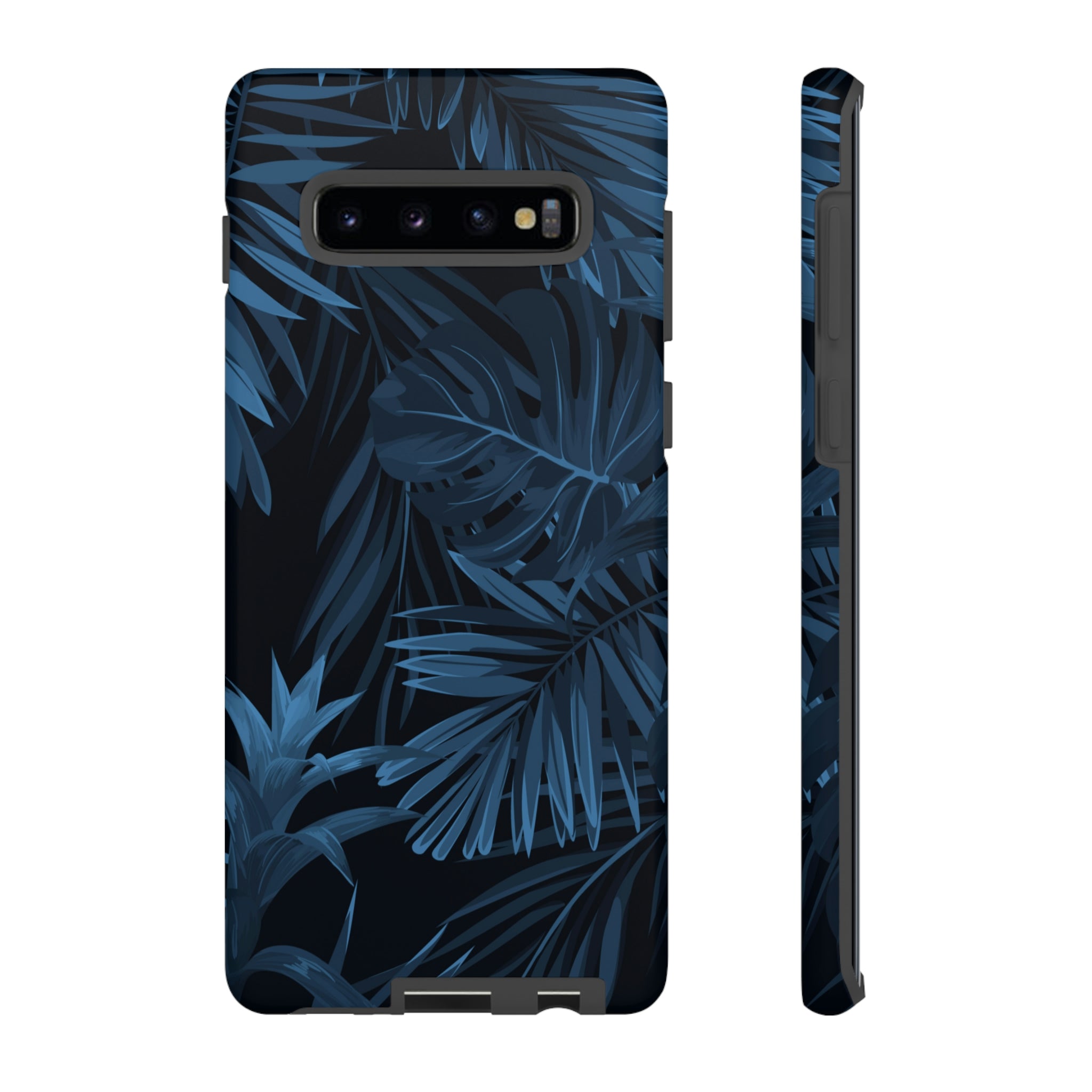 Blue Tropical Android Case (Protective) Samsung Galaxy S10 Plus Matte Phone Case