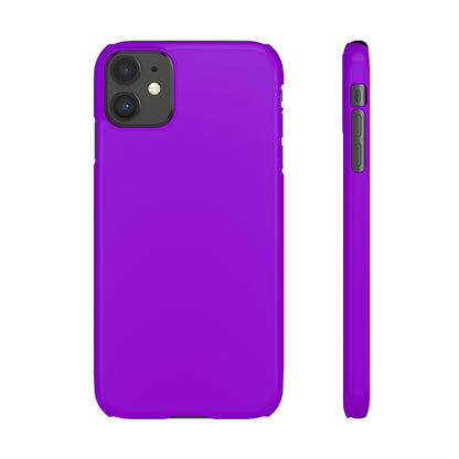 Dark Violet iPhone Case (Slim) iPhone 11 Glossy Phone Case