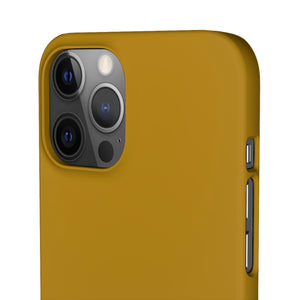 Dark Goldenrod iPhone Case (Slim) Phone Case