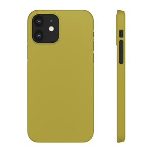 Brass iPhone Case (Slim) iPhone 12 Matte Phone Case