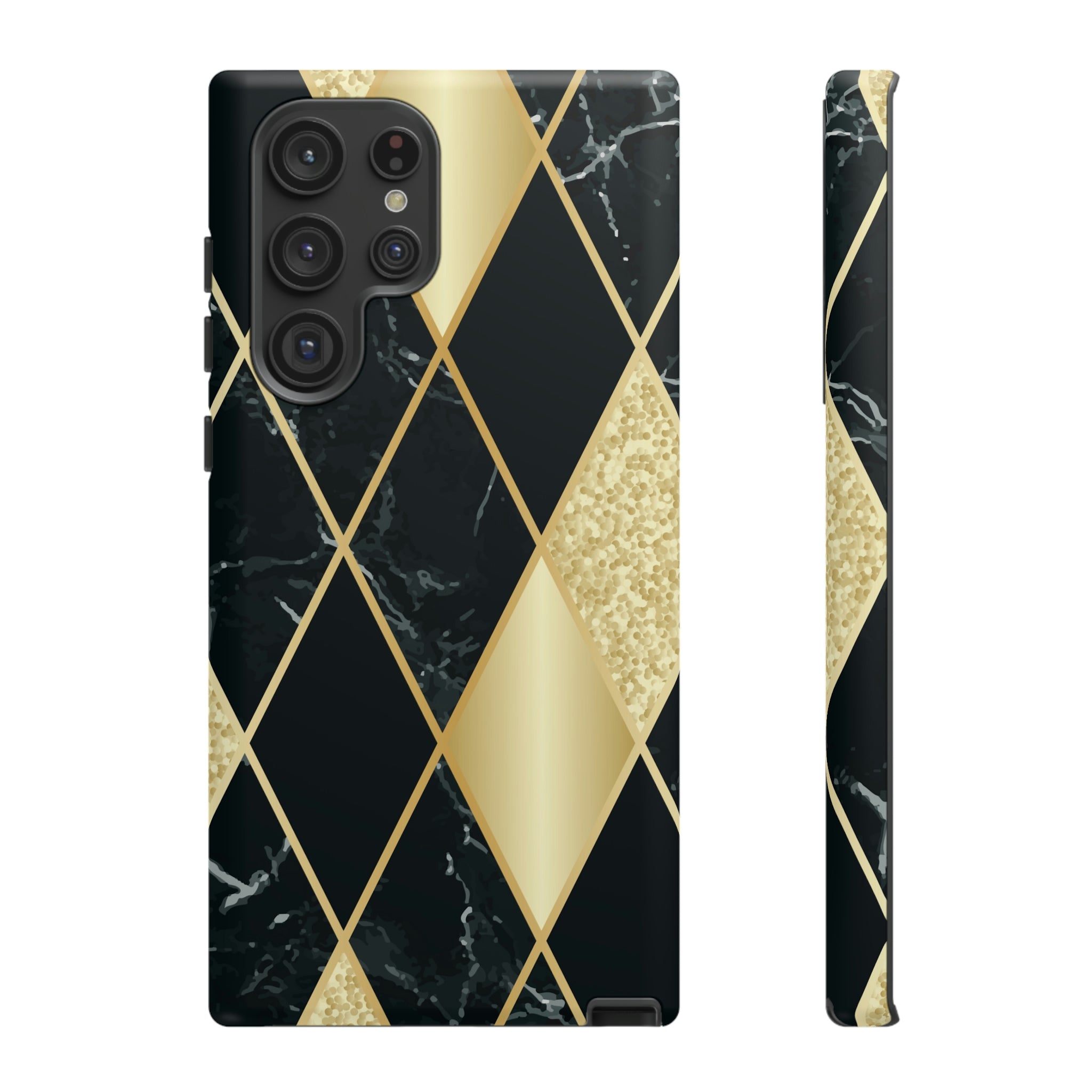 Glitter Rhombus Android Case (Protective) Samsung Galaxy S22 Ultra Matte Phone Case