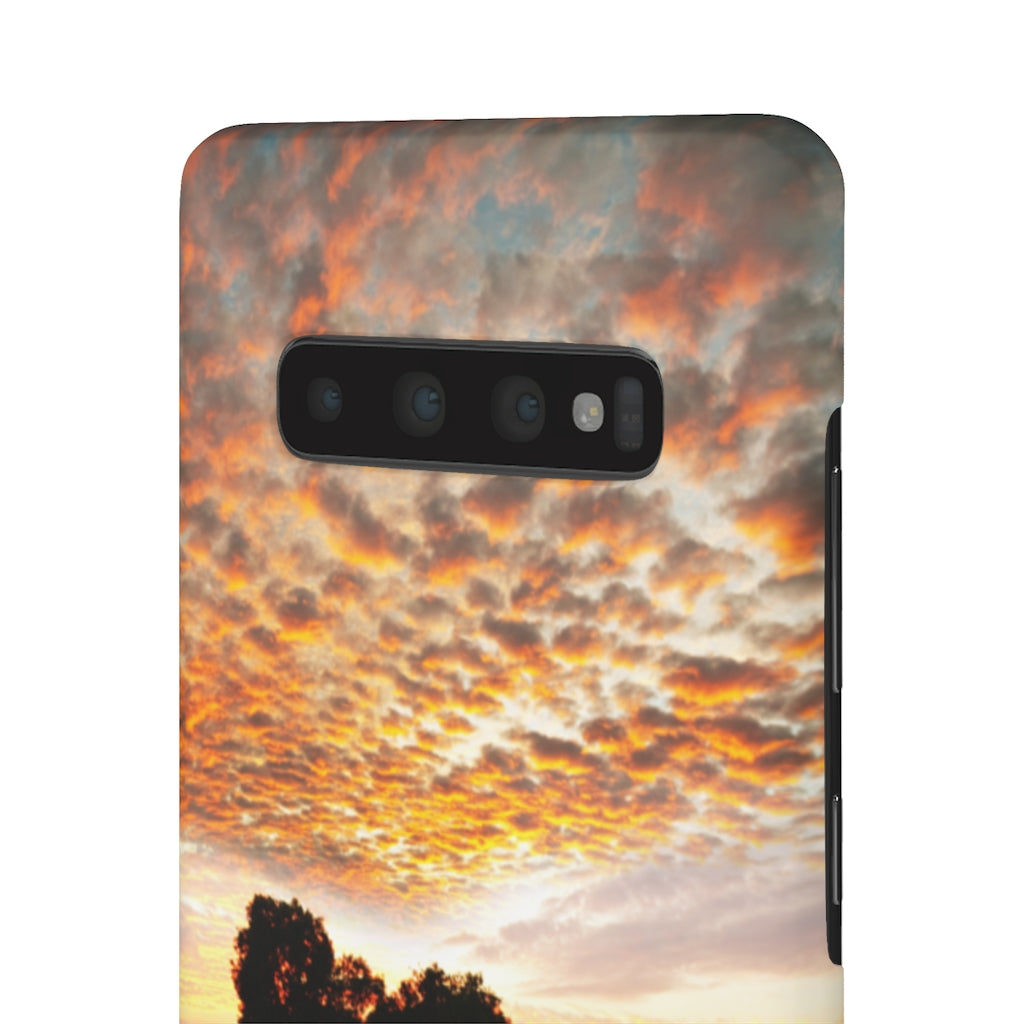 Sunset on the Tropical River Samsung/iPhone (Slim) Samsung Galaxy S10 Plus Matte Phone Case