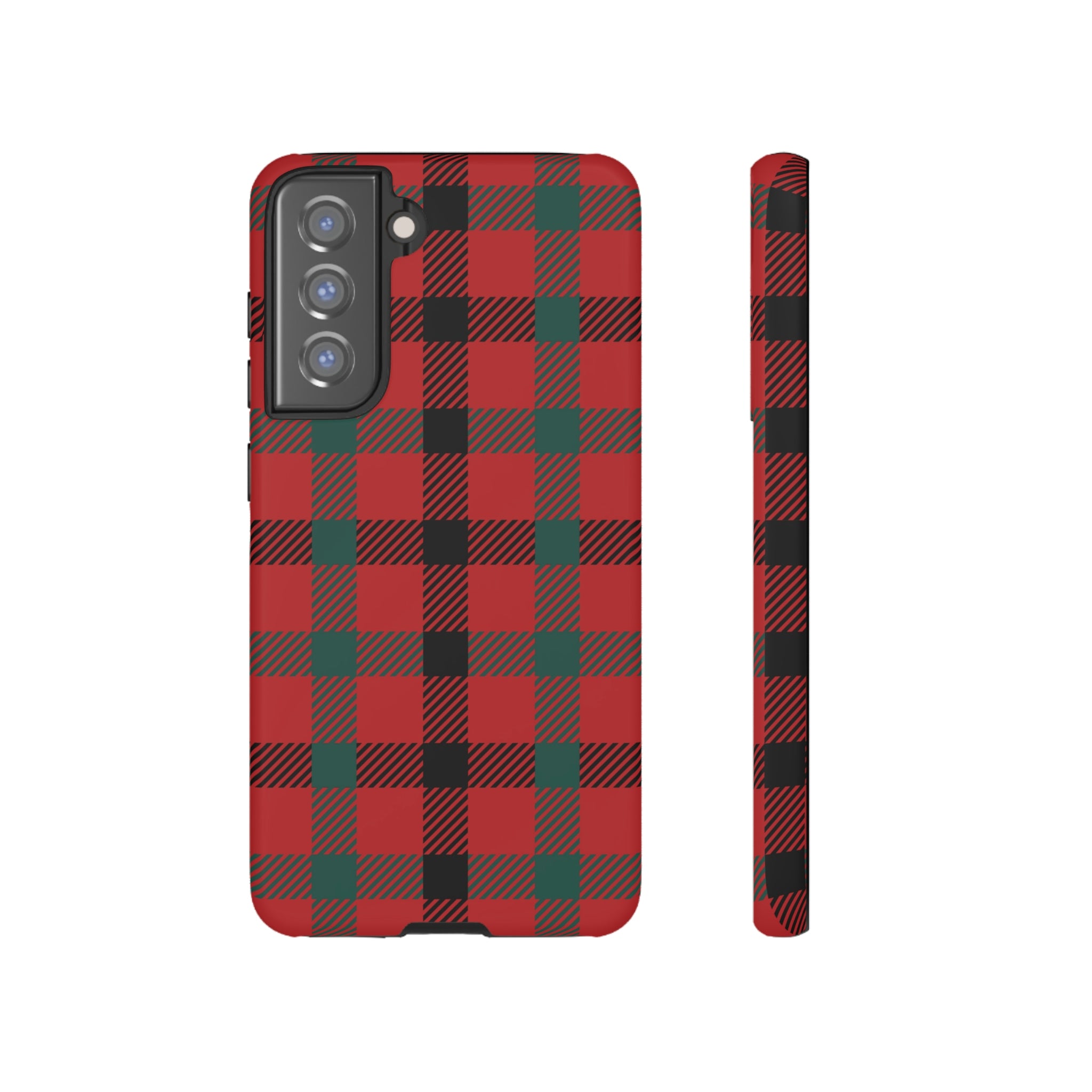 Red Flannel Android Case (Protective) Samsung Galaxy S21 FE Matte Phone Case