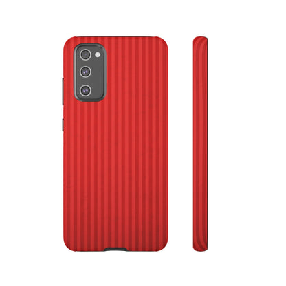 Red Stripes Android Case (Protective) Samsung Galaxy S20 FE Matte Phone Case